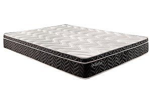 Colchão Queen Olimpia Uniface Euro Pillow V4 198x158x28 Paropas