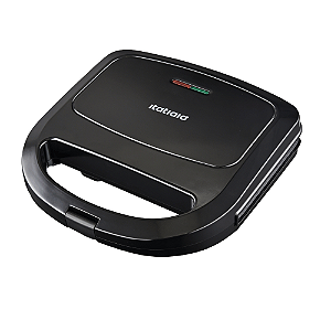 Grill e Sanduicheira Essencial Itatiaia Ref 2003 Preto