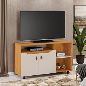 Rack Seleto JCM Movelaria Cinamomo/Off White