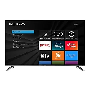 Smart TV Philco 50" LED 4K P50CRB UHD/HDMI/USB