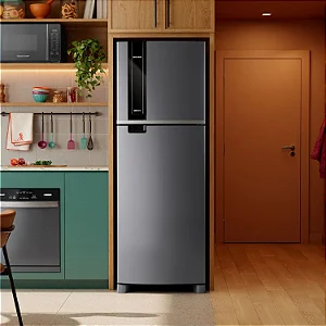 Geladeira Brastemp BRM46 385LTS 110v Inox