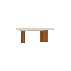 Mesa de Jantar Isis Leifer 1,80 off white/ cinamomo