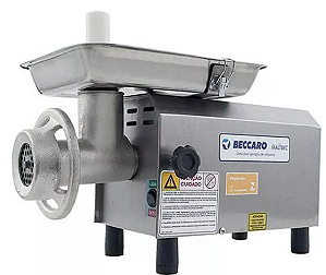 Moedor De Carne B8 Inox Maltbec Beccaro Bivolt 0,5cv 110V/220V