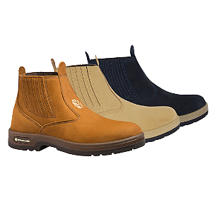 Botina Torreano New Holland Unissex 2201 Couro Nobuck