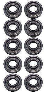 10x Retentores Do Tanque Original Brastemp Consul W10791633