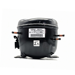 Motor Compressor 1/4+ HP EGAS80HLP Embraco Gás R134A 110V