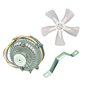 Micro Motor Ventilador WEG FPK 1/40 Freezer Balcão Bivolt