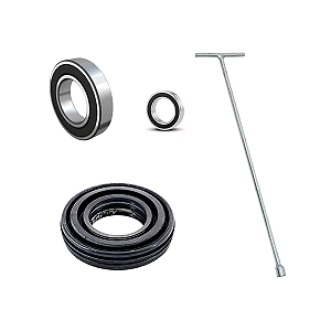 Retentor Rolamentos e Chave T Electrolux 12kg a 16kg LTD15