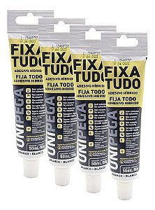 Kit 4x Colas Fixa Tudo Alto Poder Até Debaixo D'água 80g