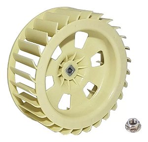 Hélice + Porca Lava E Seca Samsung Wd103 Wd106 Wd856 Wd8854