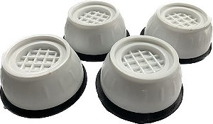 Pé Nivelador Lava E Seca Anti Vibração Universal 4 Unidades