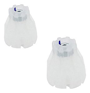 Kit 4 Pé Nivelador Geladeira Electrolux