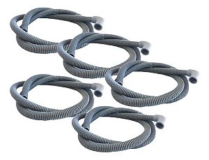 Kit 5x Mangueiras Saída 2 Metros Bocal Curvo Brastemp Consul