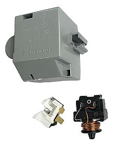 Rele E Protetor Motor Compressor Embraco 1/5 Hp Original 110V
