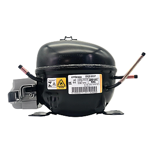 Motor Compressor 1/6 HP EM2S60CLP Gás R600 Embraco 220V