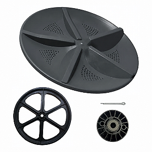 Kit Agitador Tanquinho Suggar 10kg  a 20kg Completo C/ Polia
