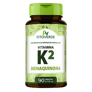 Vitamina K2 60 Cápsulas MK7 Fito Verde