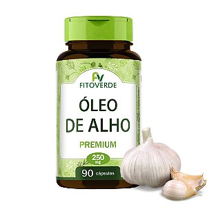 Óleo de Alho Premium 250mg 90 Cápsulas Fito Verde