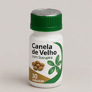 Suplemento Alimentar Canela de Velho Original Tira Dor 30 Cápsulas