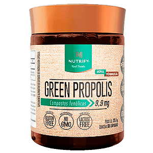 Própolis Verde 60 Cápsulas Nutrify Imunidade Natural e Antioxidante