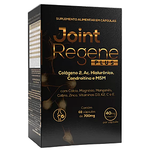 Colágeno Tipo II Joint Regene Plus 600mg 60 Cápsulas Supra Ervas