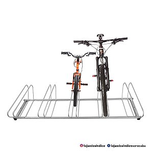 Bicicletário Horizontal Suporte Para Bicicletas Modelo Chão