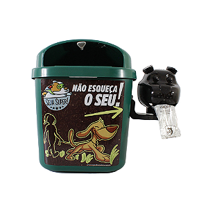 Lixeira Cata Caca com kitCão