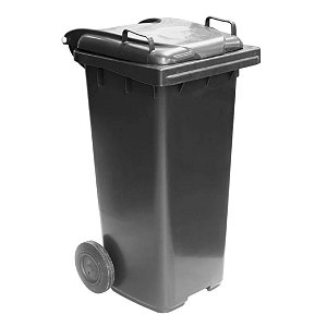Contêiner Plástico para Lixo com Rodas - 120 Litros JSN