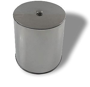 Lixeira em Aço Inox com Tampa – 5L, 7L ou 10L