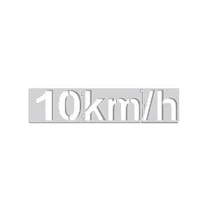 Gabarito de Velocidade Máxima Permitida – 10 / 20 / 30 / 40 km/h