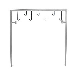 Bicicletário Organizador Modelo Trave Galvanizado