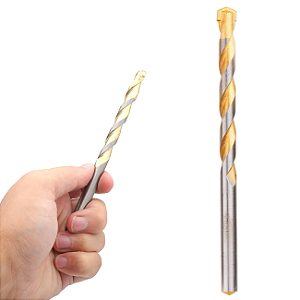 10 Brocas Para Concreto 10 X 120 mm Golden Line Haste Cilíndrica MTX