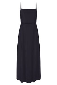 Vestido La Quessine Azul Marinho Tressé