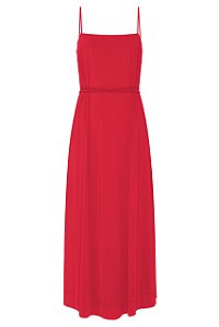 Vestido La Quessine Vermelho Tressé