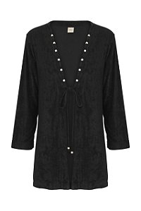 Blusa Comporta Preto Terry