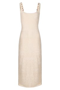 Vestido Byblos Areia Terry