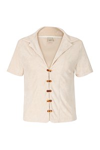 Camisa Loulou Areia Terry