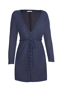 Blusa Calypso Azul Marinho