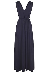Vestido Paraty Azul Marinho