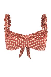 Top Bateau Vichy Rubi