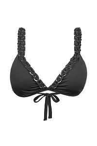 Top St Barts Preto Solstice