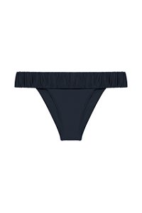 Calcinha Senequier Azul Marinho Plissé