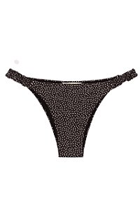 Calcinha Veluna Frou-Frou Pois Cacau