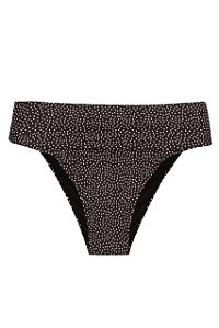 Calcinha Los Roques Frou-Frou Pois Cacau