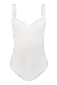 Maiô Mistral Frou-Frou Off White