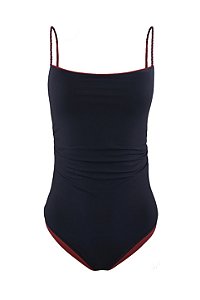 Maiô Luna Azul Marinho/Rubi Twist