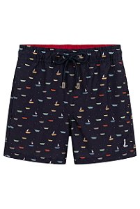Shorts Barcos Infantil
