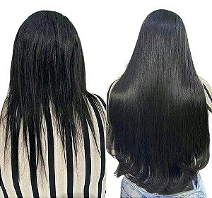 Telas em tic tcs de cabelo bio humano idêntico ao cabelo humano .