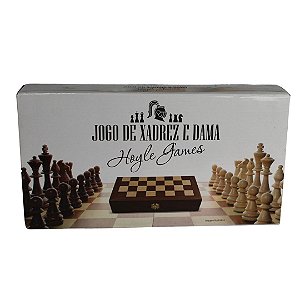 Jogo de Xadrez de Madeira Hoyle Games