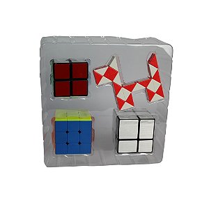 Quebra Cabeça de Metal Puzzle Jogo Mental - 8 Unidades - Tabacaria e  Presentes